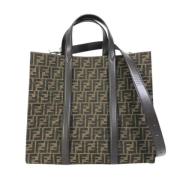 Pre-owned Canvas fendi-tasker