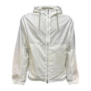 Hvid Logo Blouson Jakke