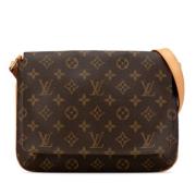 Pre-owned Canvas louis-vuitton-tasker