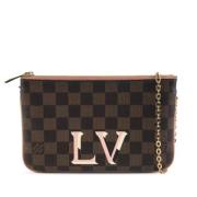 Pre-owned Canvas louis-vuitton-tasker