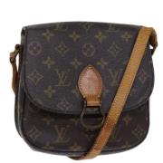 Pre-owned Canvas louis-vuitton-tasker