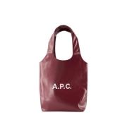 Burgundy Small Shopper Bag