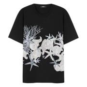 Baroque Sea Print T-shirts og Polos