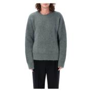 Lækker Chunky Mohair Sweater i Lerfarvet