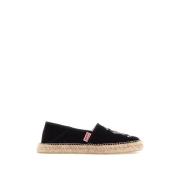 Broderede Canvas Espadriller