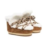 Shearling Trim Icon Pump Ankelstøvler