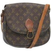 Pre-owned Canvas louis-vuitton-tasker