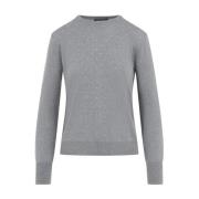 Grå Sweater AW24 Dametøj