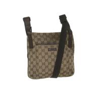 Pre-owned Canvas gucci-tasker