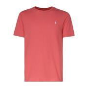 Rød Polo Pony Bomulds T-shirt