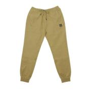 Ripstop Beige Jogger Bukser Letvægts Bomuld