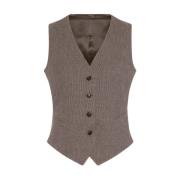 Kashmir Blandet Vest