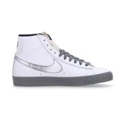 Hip Hop High Top Sneaker Hvid/Sort/Grå