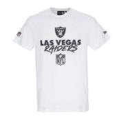 NFL Script Tee Lasrai Hvid/sort