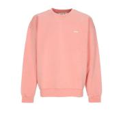 Shell Pink Letvægts Crew Neck Sweatshirt