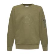 Sweatshirt med logo