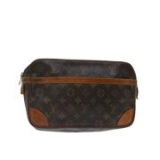 Pre-owned Canvas louis-vuitton-tasker