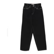 Signatur Sort/Hvid Jeans