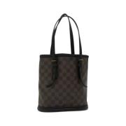 Pre-owned Coated canvas louis-vuitton-tasker