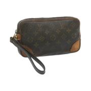 Pre-owned Canvas louis-vuitton-tasker