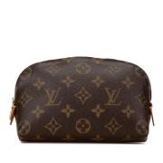 Pre-owned Canvas louis-vuitton-tasker