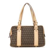 Pre-owned Canvas fendi-tasker