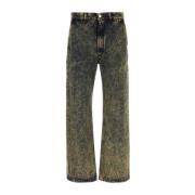 Bredbenet Denim Jeans