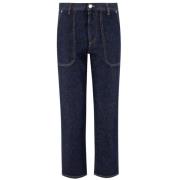 Højtaljede Power Stretch Denim Jeans