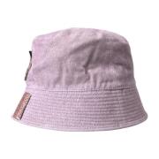 Lys Brun Nylon Canvas Bucket Hat