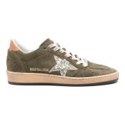 Suede Ballstar Glitter Star Sneakers