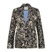 Hvid Acapulco Print Blazer