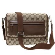 Pre-owned Canvas gucci-tasker