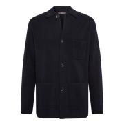 Strikket Merinould Overshirt