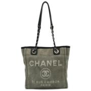 Pre-owned Canvas chanel-tasker