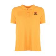 Orange Crest Logo Polo Shirt