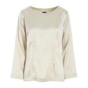 Silke Ivory Bluse Shiruku Stil