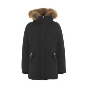 Sort Parka 'Edward' Vinterjakke