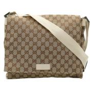 Pre-owned Canvas gucci-tasker