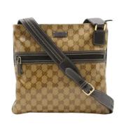 Pre-owned Canvas gucci-tasker