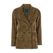 Velvet Brun Blazer Jakke