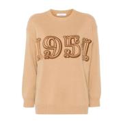 Kamel Uld-Kashmir Sweater 1951 Motiv