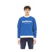 Langærmet Logo Front Sweatshirt