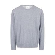 Logo Crewneck Sweater i Uldblanding