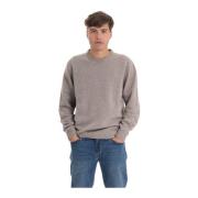 Herre Patch Pullover Sweater