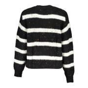 Sort Langærmet Højhalset Sweater