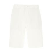 Mænds Regular Straight Sateen Stretch Shorts