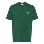 Grønne T-shirts og Polos med Logoed Patch