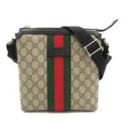 Pre-owned Coated canvas gucci-tasker