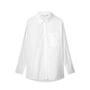 Crispy Poplin Bluse Amsterdam Stil