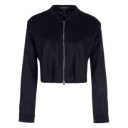 Uld og Cashmere Blouson Jakke